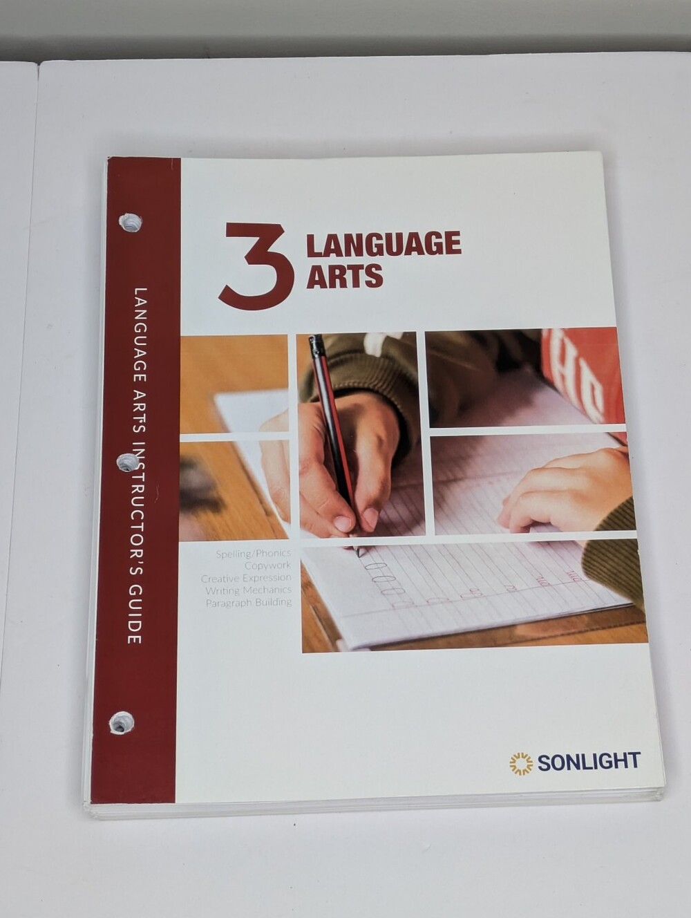 Sonlight LA Language Arts 3 IG with blank student worksheets